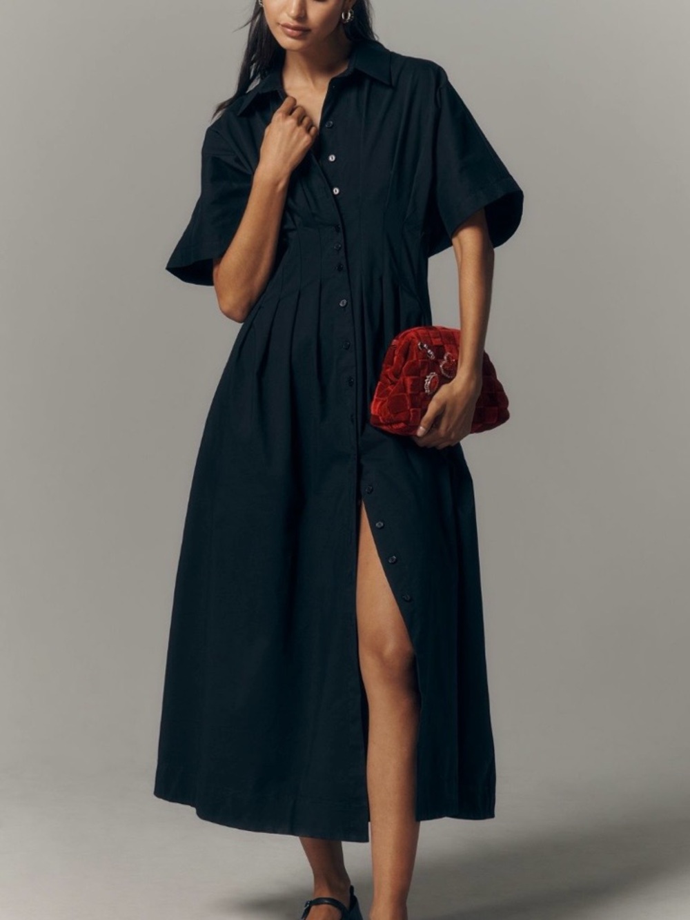 Anthropologie Exquise Tobie Shirt Dress